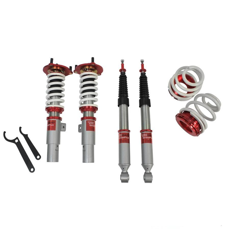 TruHart USA, TruHart Coilovers Honda Civic Coupe/Sedan DX/EX/LX (16-23) StreetPlus w/ Front Camber Plates