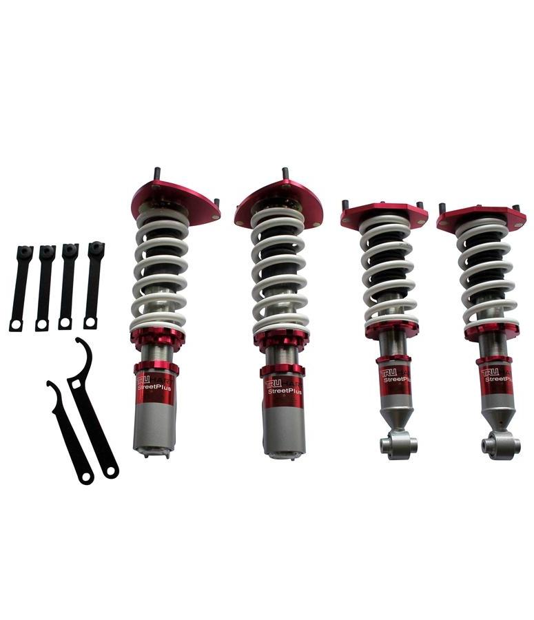 TruHart USA, TruHart Coilovers Subaru WRX (15-21) STi (08-21) StreetPlus w/ Front Camber Plates TH-S804