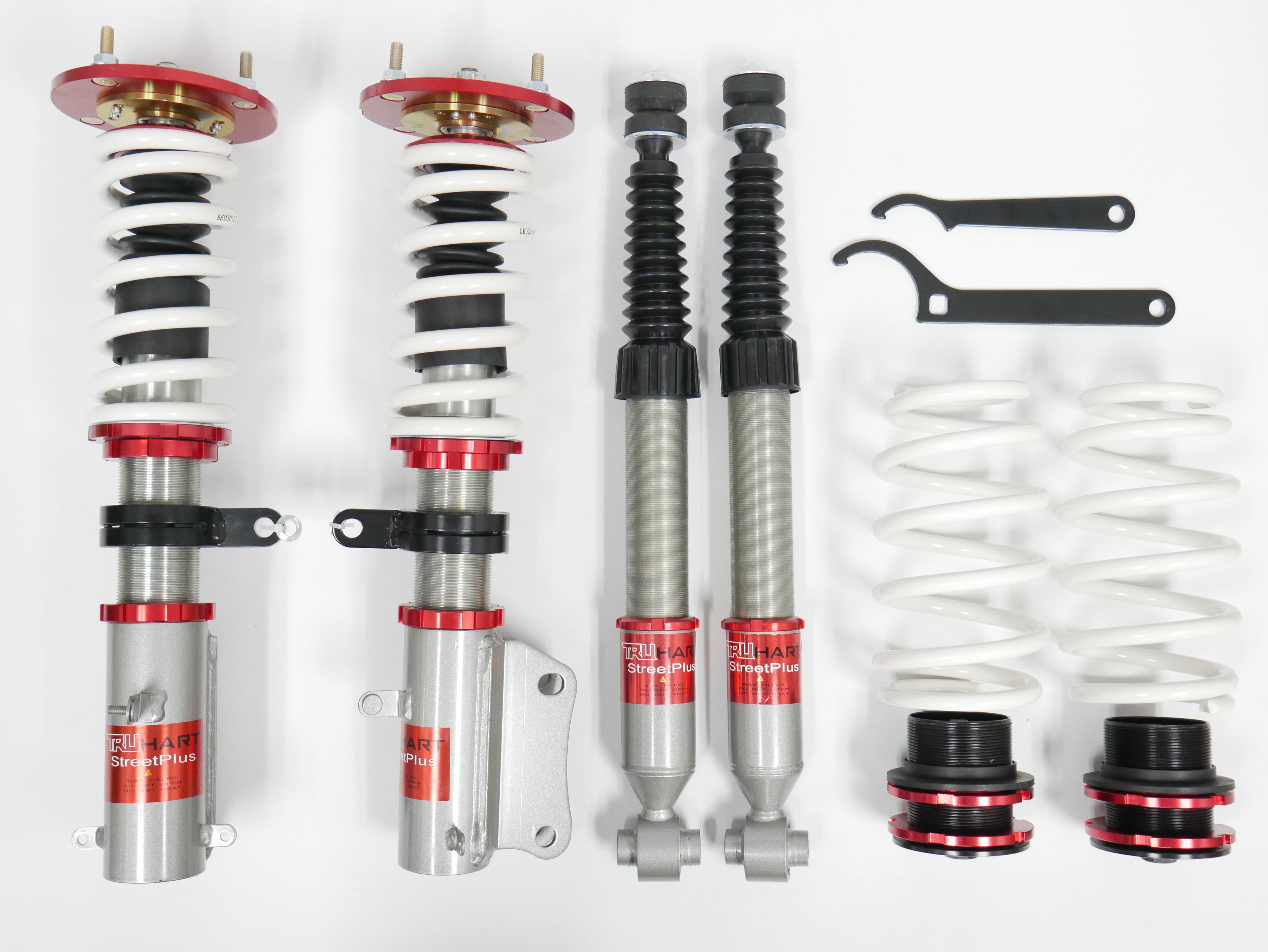 TruHart USA, TruHart StreetPlus Coilovers Ford Mustang (2005-2014) w/ Front Camber Plates