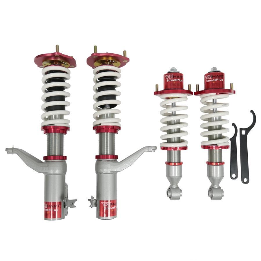 TruHart USA, TruHart StreetPlus Coilovers Honda CRV (2002-2006) w/ Front Camber Plates