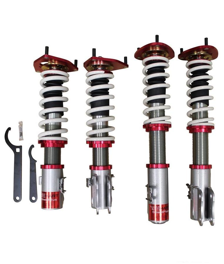 TruHart USA, TruHart StreetPlus Coilovers Subaru Impreza (02-07) w/ Front & Rear Camber Plates