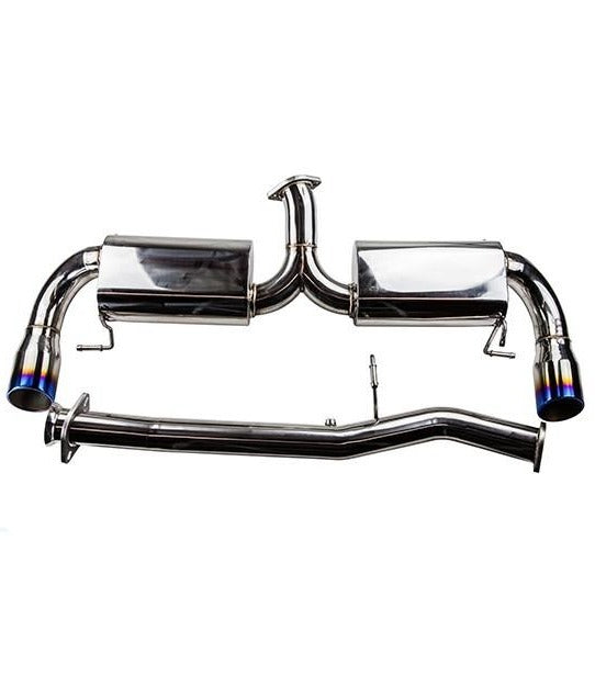 TurboXS, TurboXS Exhaust Mazda RX8 (04-11) 3" Catback w/ Blue Burnt Tips