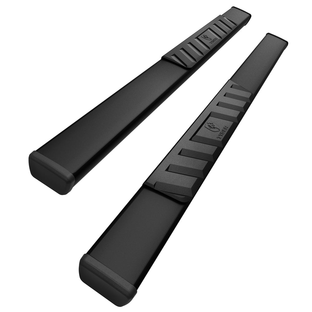 Tyger Auto, Tyger 4" Riser Step Bars Dodge Ram Regular Cab (2009-2021) Powder Coated Black