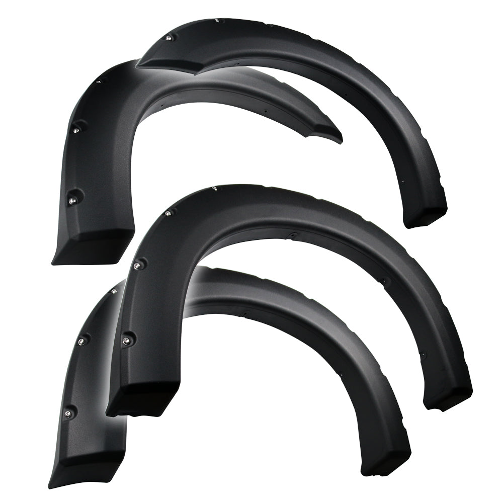 Tyger Auto, Tyger Bolt-Riveted Style Fender Flares Ford F250 I F350 Super Duty (99-07) [Matte Black] 4PC Rugged or Paintable Smooth Textured