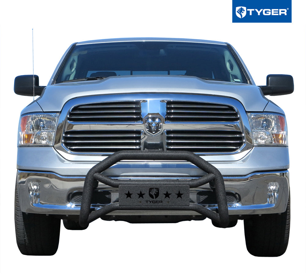 Tyger Auto, Tyger Bull Bar w/o Skid Plate Dodge Ram 1500 (2009-2018) Textured Black