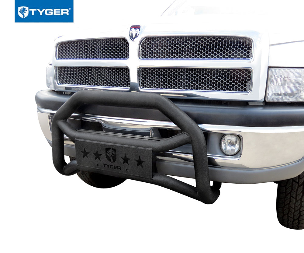 Tyger Auto, Tyger Bull Bar w/o Skid Plate Dodge Ram (1994-2002) Textured Black