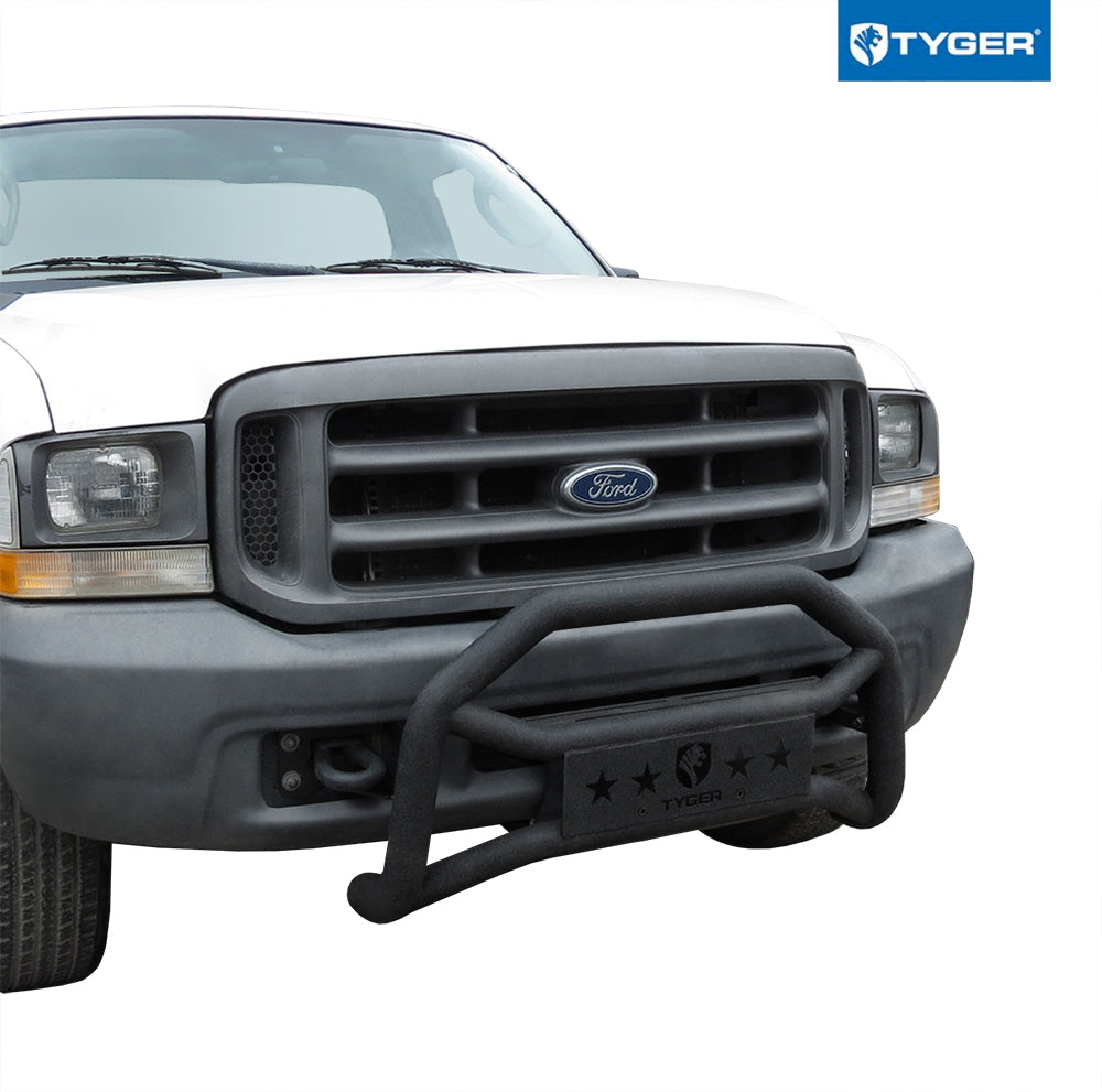 Tyger Auto, Tyger Bull Bar w/o Skid Plate Ford Excursion (2000-2004) Textured Black