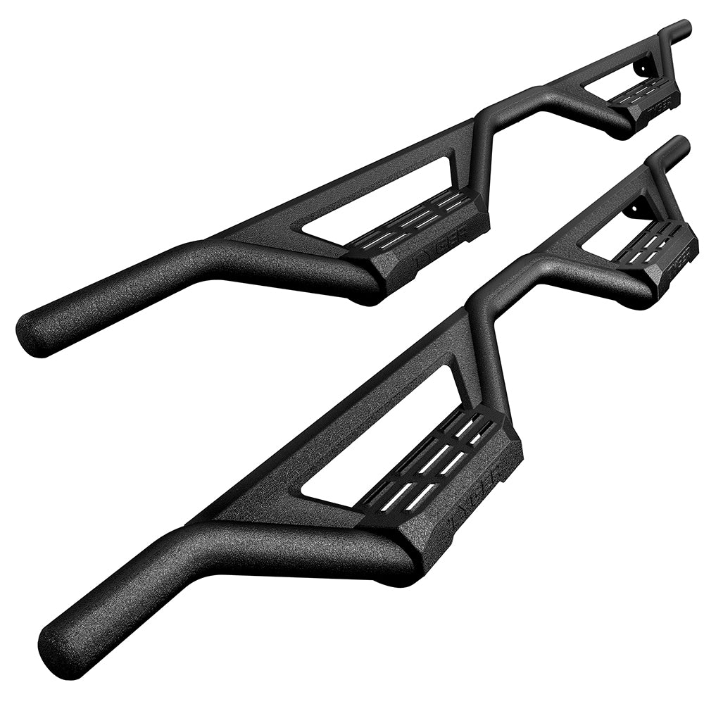 Tyger Auto, Tyger Drop Step Bars Chevy Colorado / GMC Canyon Crew Cab (15-22) Textured Black