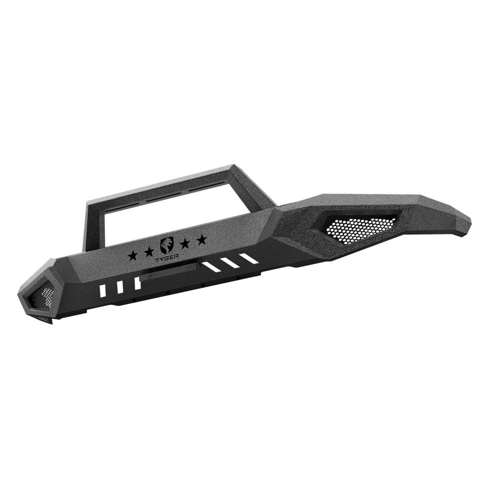 Tyger Auto, Tyger Fury Front Bumper Chevy Silverado 1500 (2016-2018) Textured Black