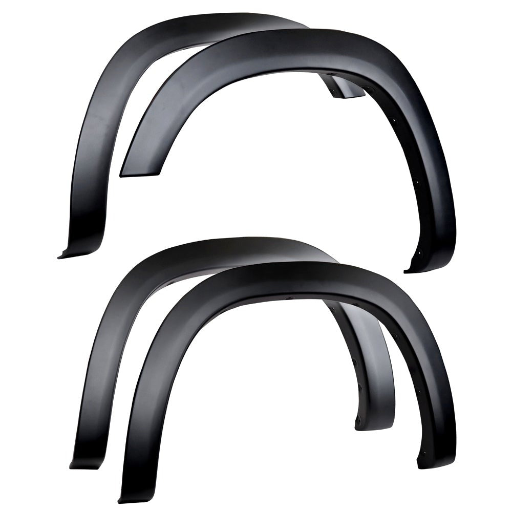 Tyger Auto, Tyger OE Style Fender Flares Dodge Ram 1500 (19-22) 4PC Paintable Fine-Textured Matte Black