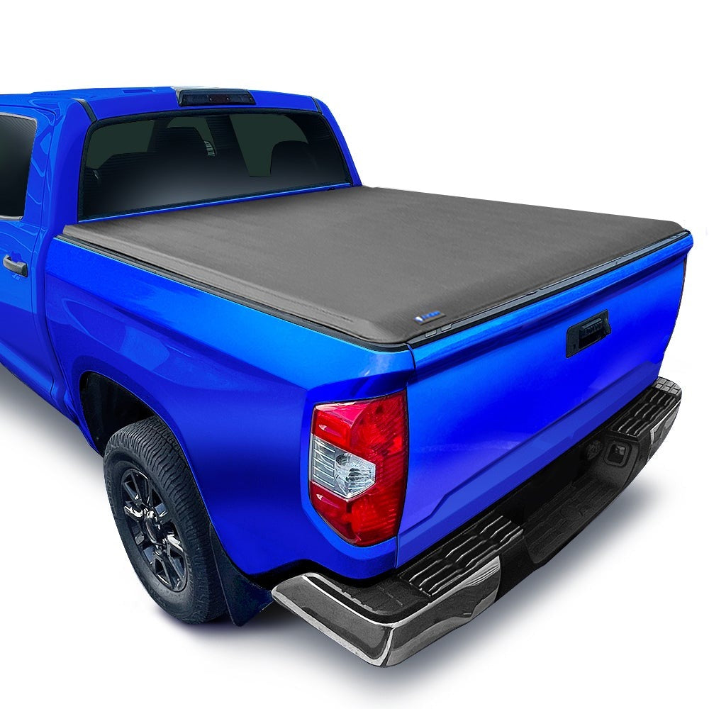 Tyger Auto, Tyger Tonneau Cover Toyota Tundra [5.5 ft] Fleetside (2007-2013) T1 Soft Roll Up