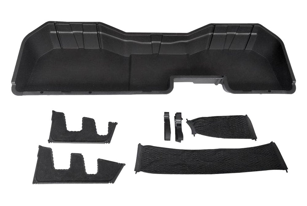 Tyger Auto, Tyger Under Seat Storage Box Chevy Silverado / GMC Sierra Crew Cab (14-19) Black