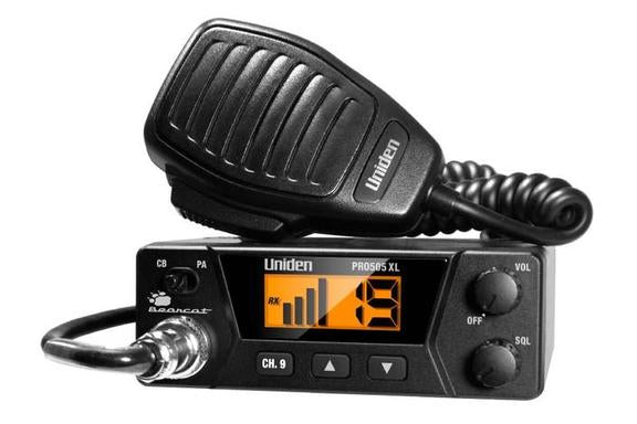 Uniden, Uniden 40 Channel Compact Mobile CB Radio - PRO505XL