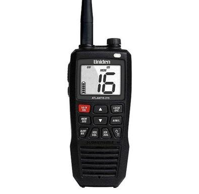 Uniden, Uniden Atlantis 275 Handheld Two-Way Floating VHF Marine Radio - ATLANTIS 275