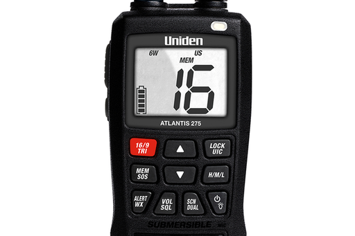 Uniden, Uniden Atlantis 275 Handheld Two-Way Floating VHF Marine Radio - ATLANTIS 275