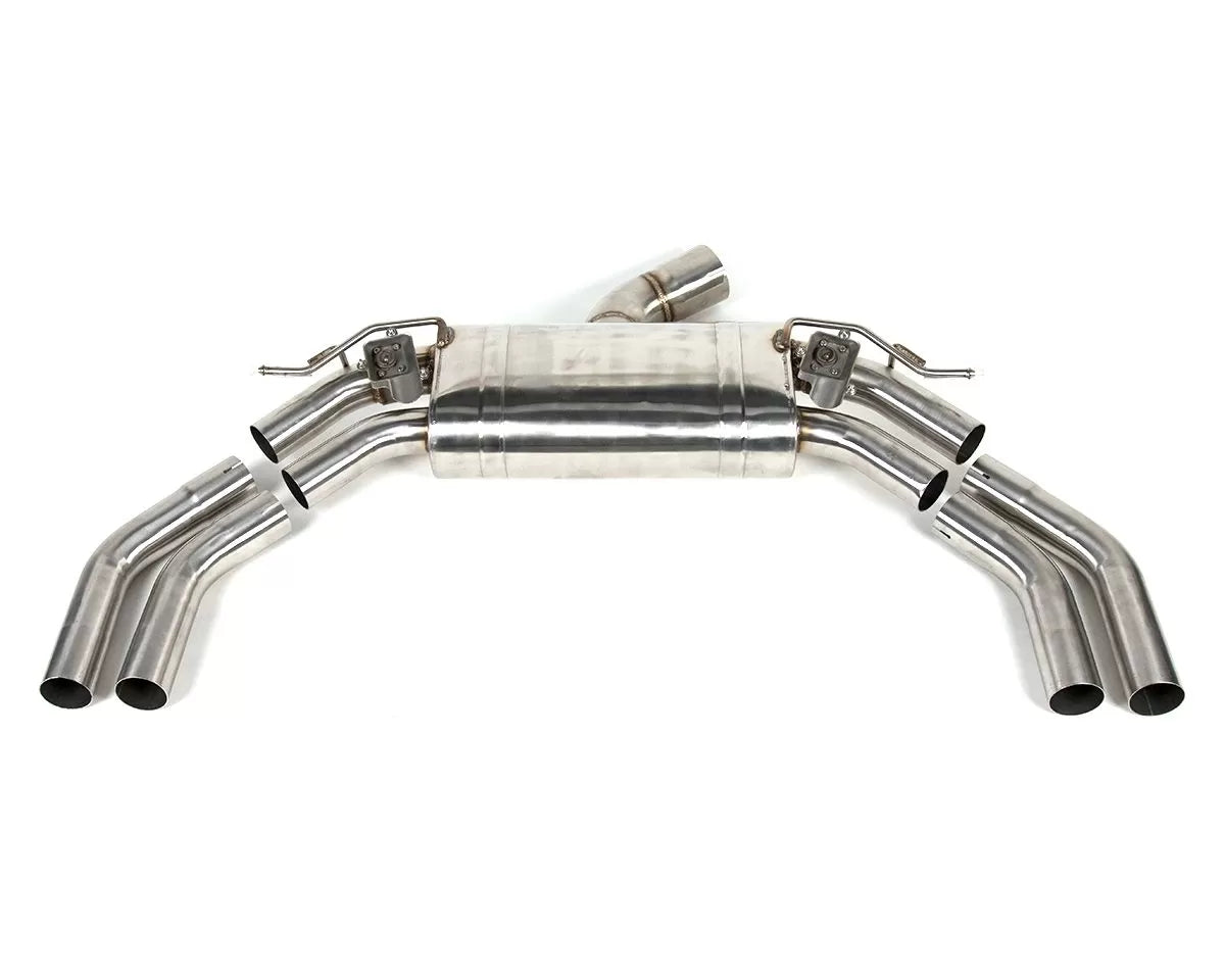 VRP, VRP Exhaust Audi RS3 8V3 (15-20) 2.50" to 3.0" 304 Stainless or Titanium Valvetronic Catback w/ Quad Tips