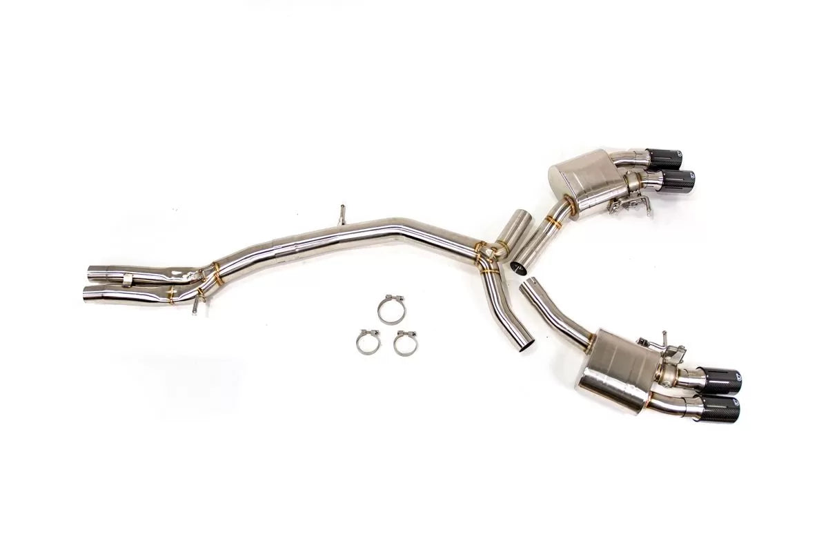 VRP, VRP Exhaust Audi RS5 B9 Coupe (16-23)3.0" 304 Stainless or Titanium Valvetronic Catback w/ Quad Tips