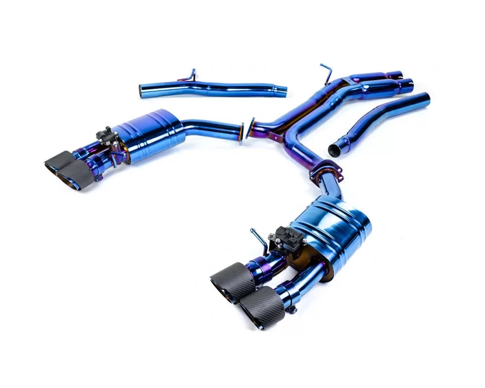 VRP, VRP Exhaust Audi S4 / S5 B9 Sedan (17-22) 3.0" 304 Stainless or Titanium Valvetronic Catback w/ Quad Tips