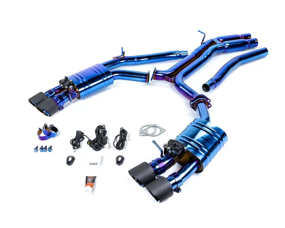 VRP, VRP Exhaust Audi S4 / S5 B9 Sedan (17-22) 3.0" 304 Stainless or Titanium Valvetronic Catback w/ Quad Tips