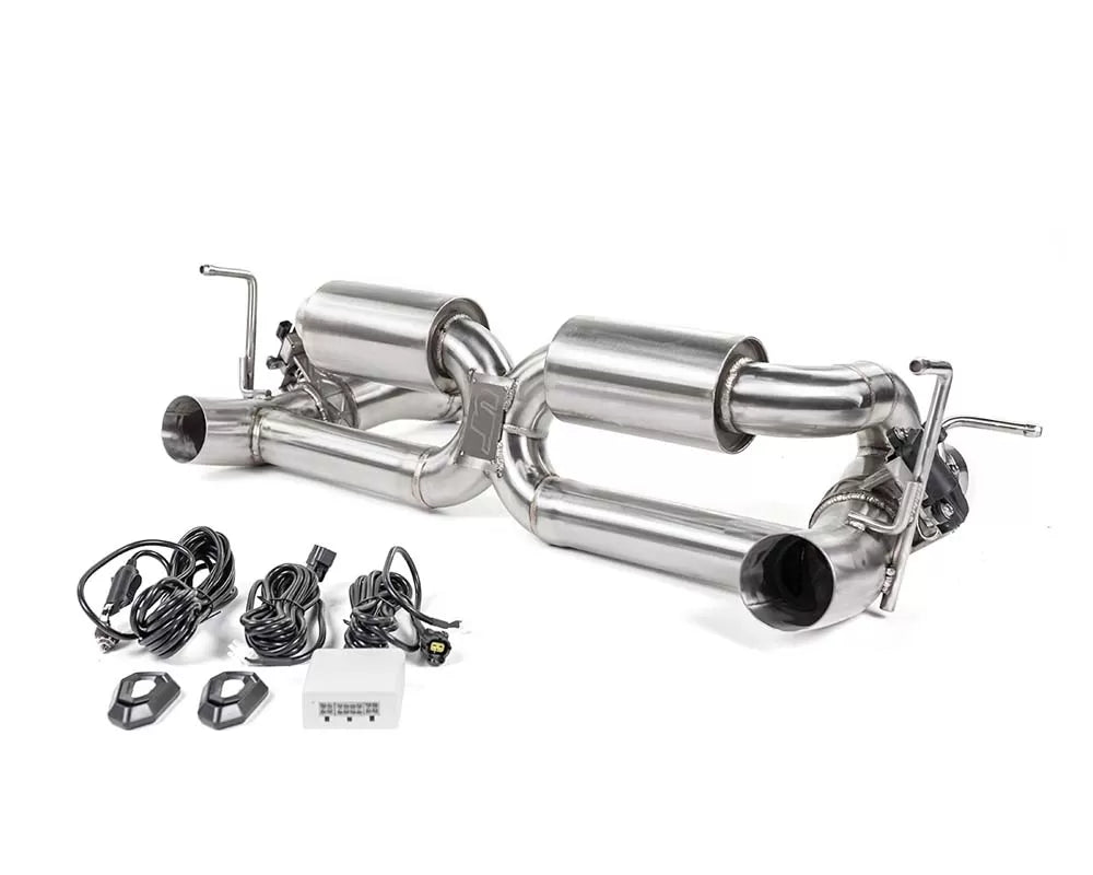 VRP, VRP Exhaust Ferrari 488 (2015-2021) 3.0" 304 Stainless Steel Valvetronic Axleback