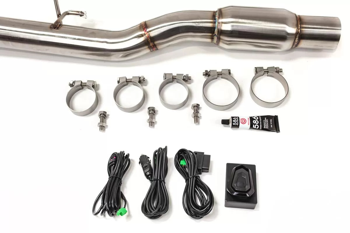 VRP, VRP Exhaust Honda Civic Type R 2.0L (17-21) 3" Stainless or Titanium Valvetronic Catback