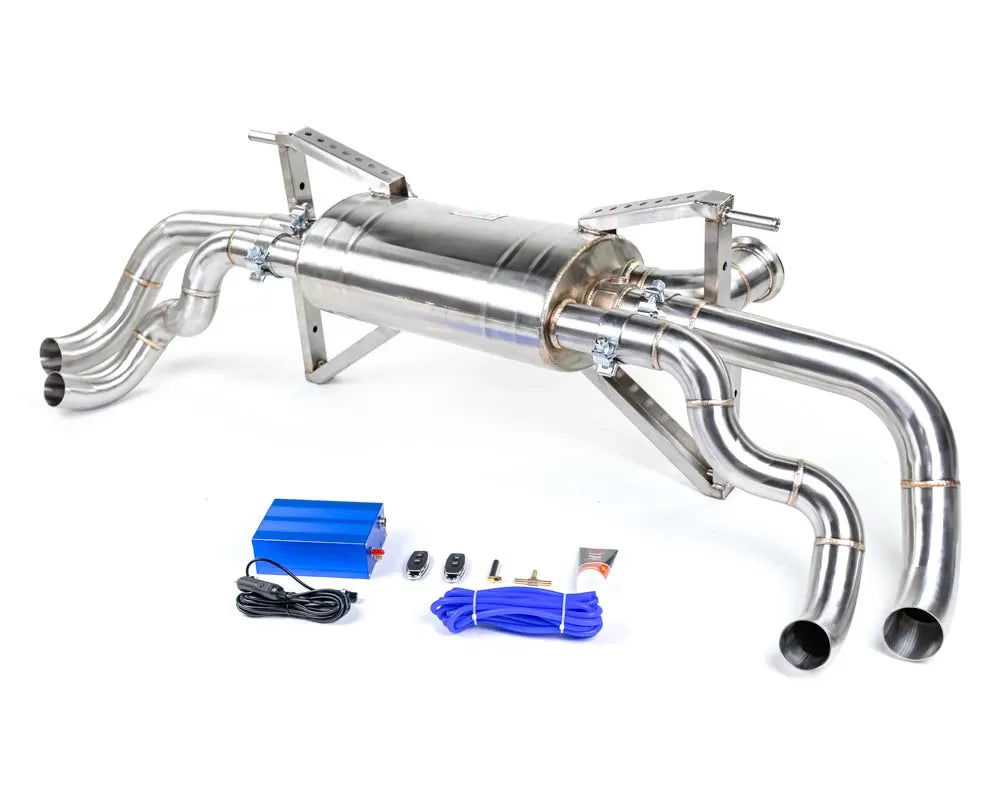 VRP, VRP Exhaust Lamborghini Huracan LP 610-4 / LP 580-2 (15-19) 3.0" 304 Stainless Steel Valvetronic Axleback