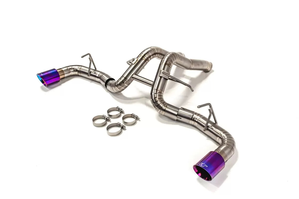 VRP, VRP Exhaust McLaren 570 (2016-2021) 3.0" Titanium Valvetronic Axleback w/ Blue Tips