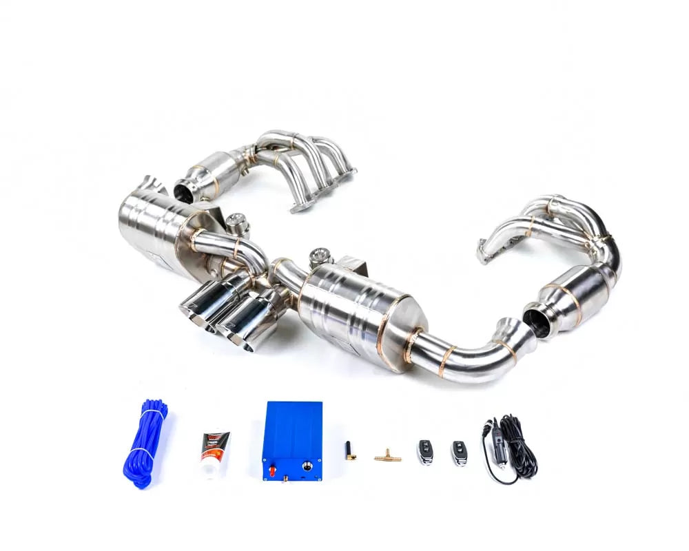 VRP, VRP Exhaust Porsche 991 / 991.2 GT3 RS (14-19) 3.0" 304 Stainless Steel Valvetronic Axleback