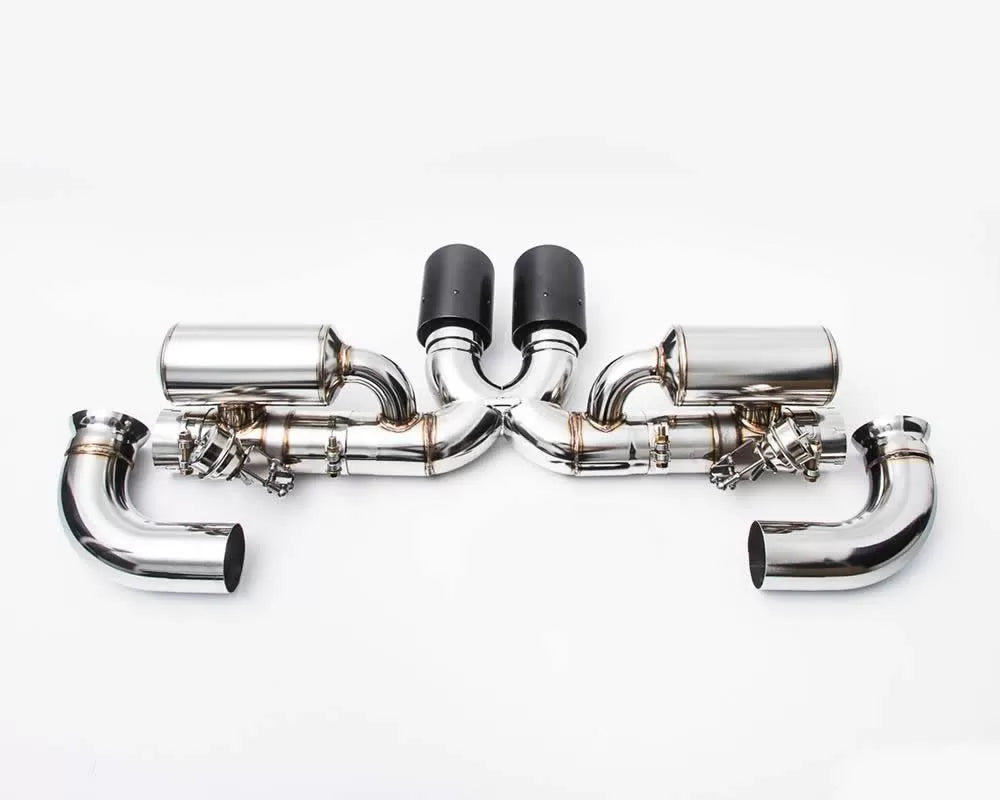 VRP, VRP Exhaust Porsche 991 GT3 / GT3 RS (14-19) 3.0" 304 Stainless Steel Valvetronic Axleback