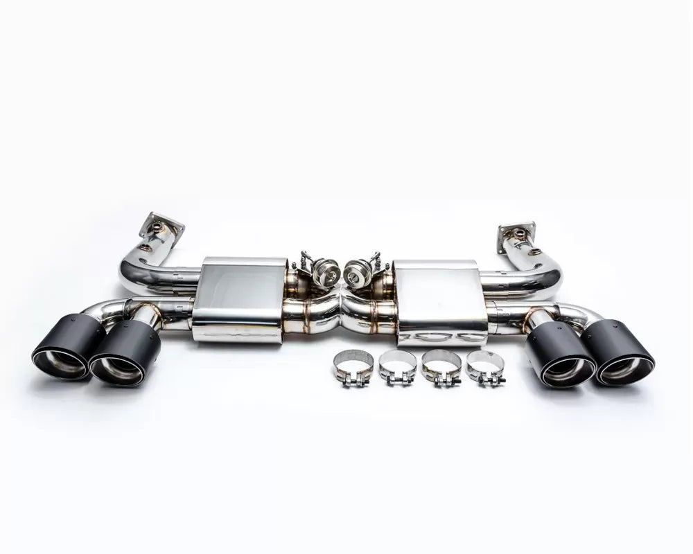 VRP, VRP Exhaust Porsche 991.2 Carrera 3.0T (17-19) 3.0" 304 Stainless Steel Valvetronic Axleback