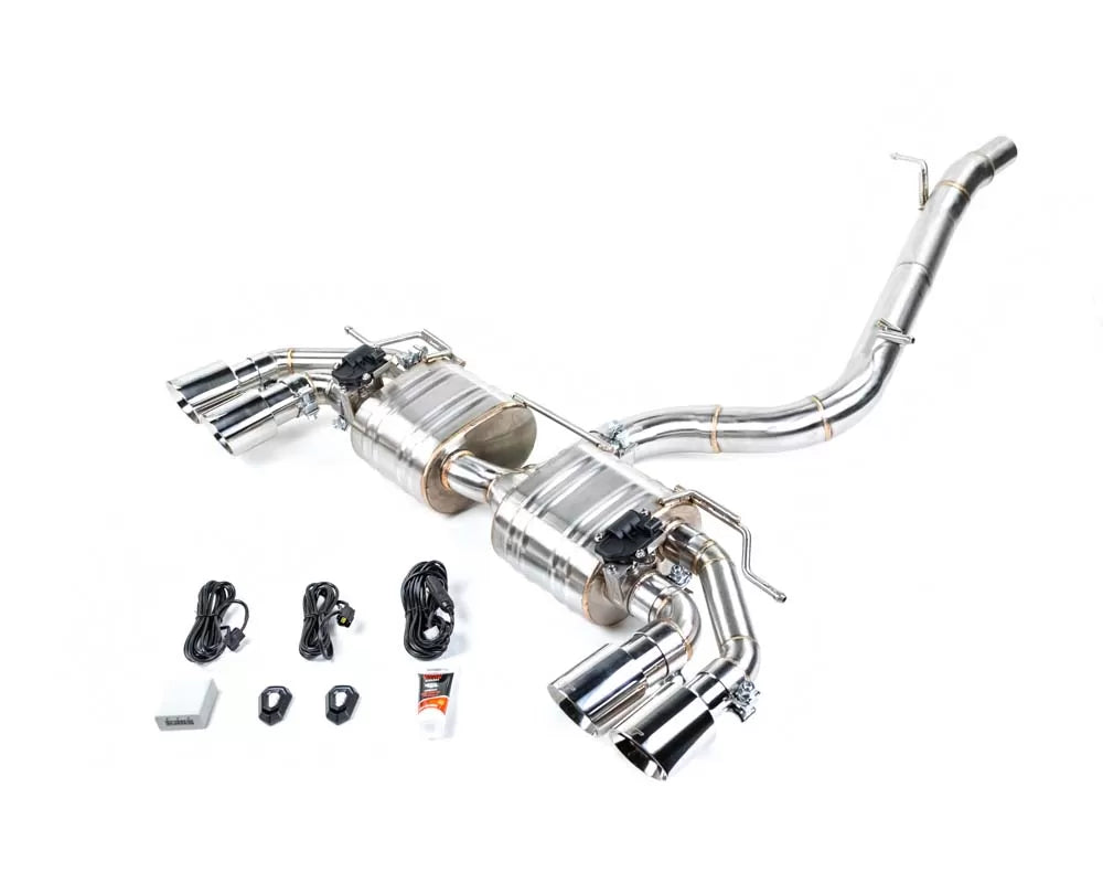 VRP, VRP Exhaust VW Golf R MK7 / MK7.5 (2015-2019) 2.5" 304 Stainless Valvetronic Catback