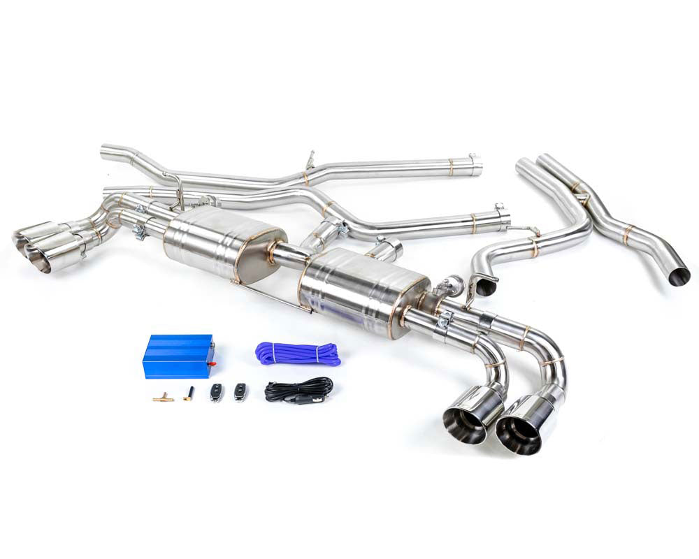 VRP, VRP Valvetronic Exhaust Porsche Cayenne 958.2 3.0T (2015-2018) 3" Stainless Catback