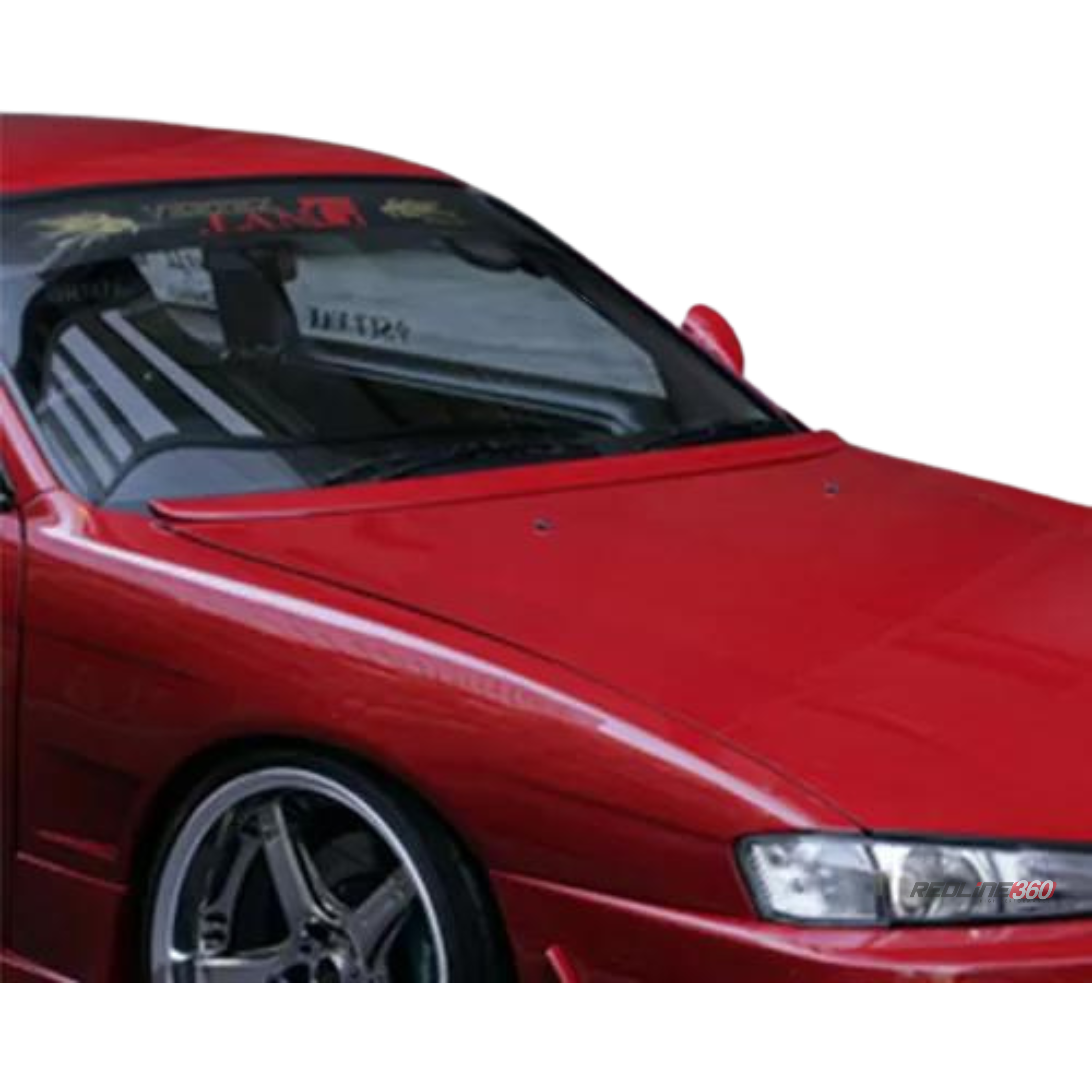 Vertex, Vertex Bonnet Spoiler Nissan 240SX S14 (1995-1998) Fiberglass