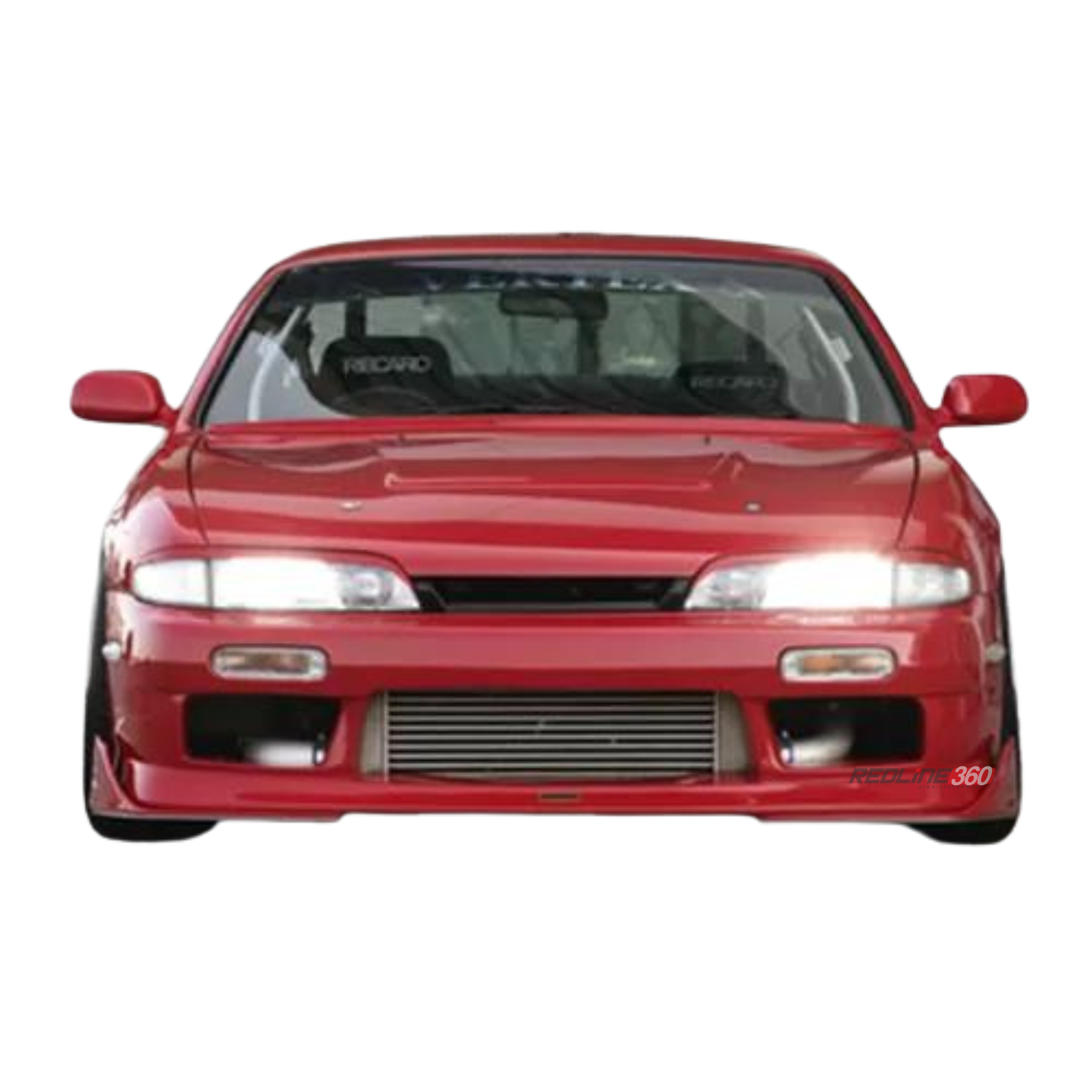 Vertex, Vertex Front Bumper Nissan 240SX S14 (1995-1998) Fiberglass