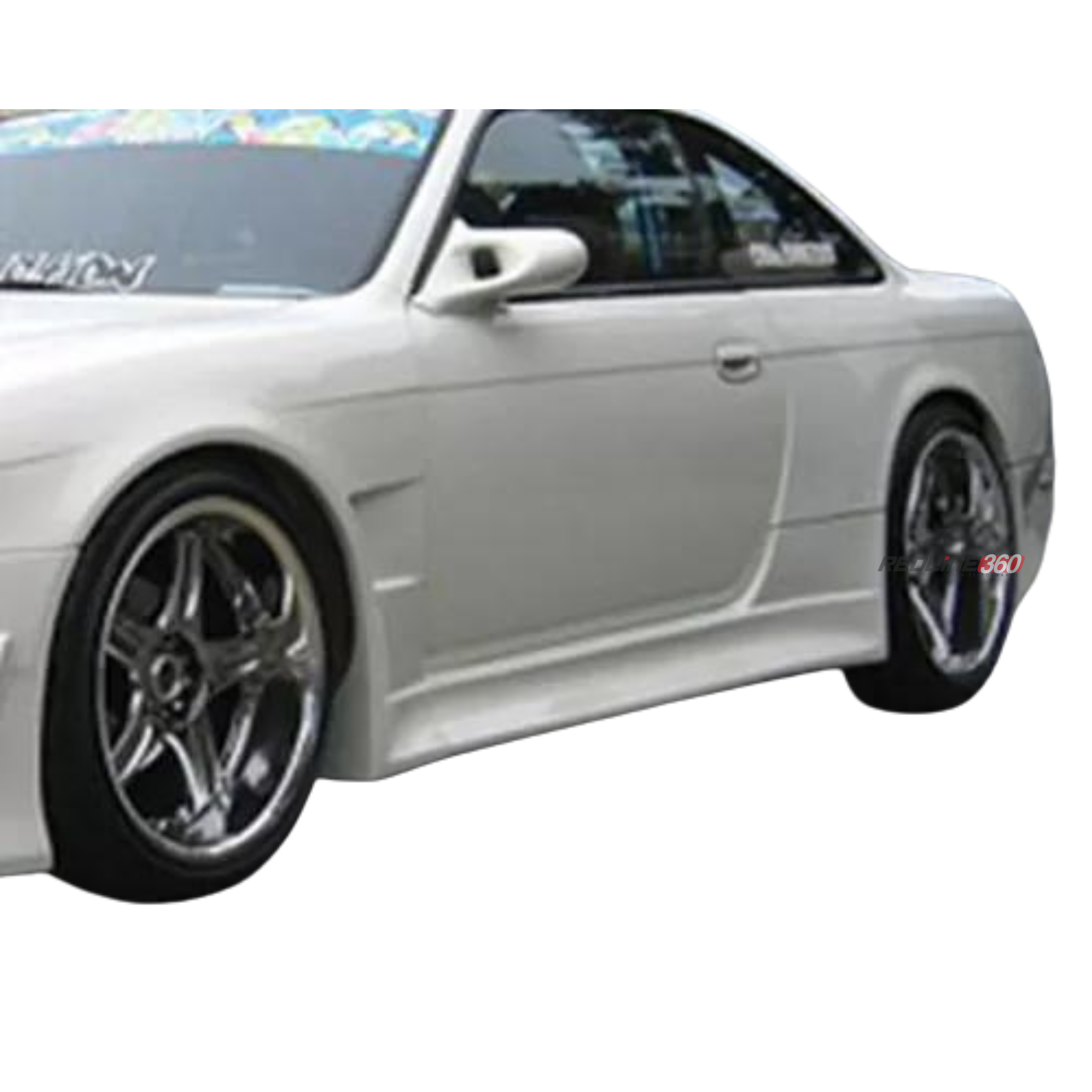 Vertex, Vertex RIDGE Side Skirts Nissan 240SX S14 (1995-1998) RIDGE-S14-SS