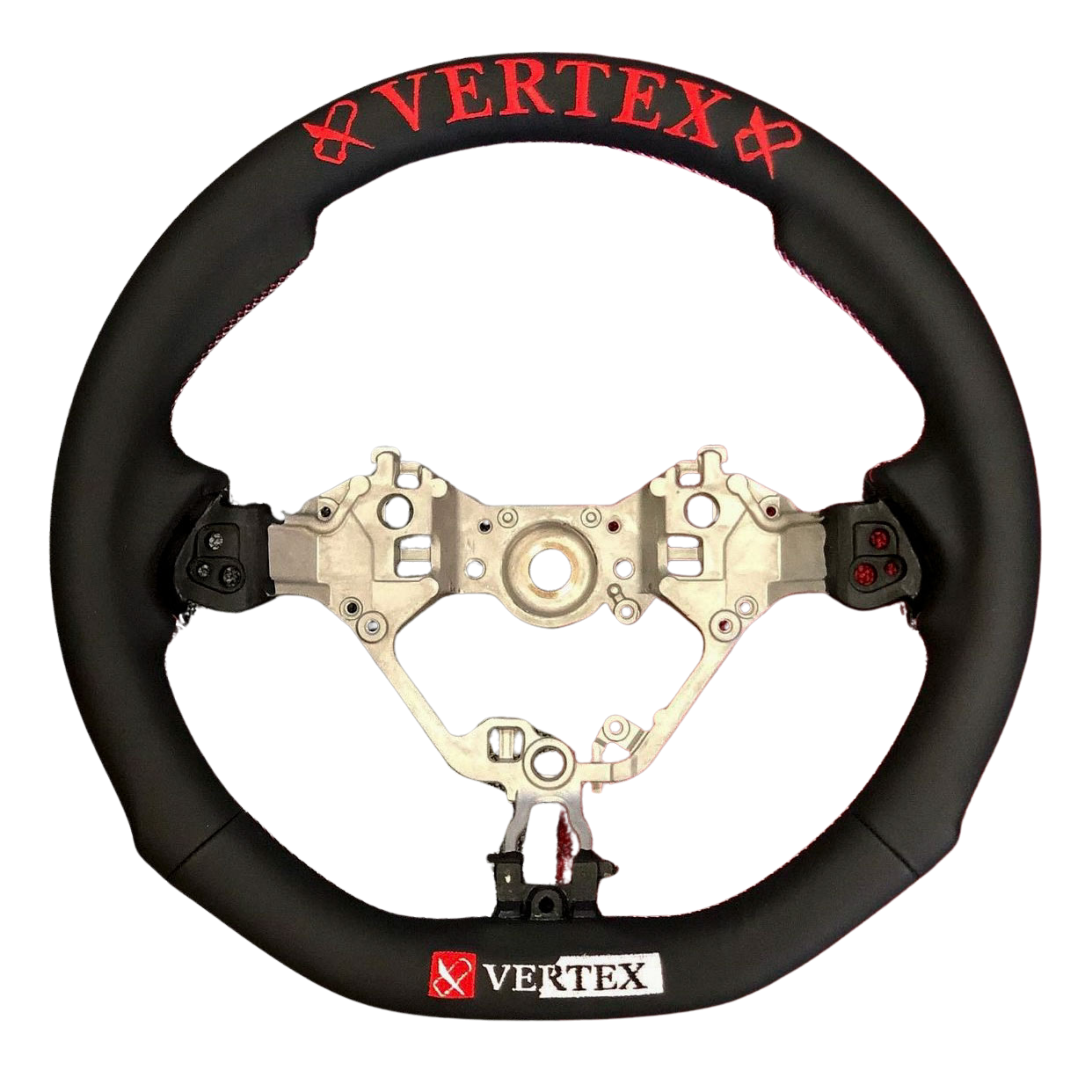 Vertex, Vertex Steering Wheel 86 / BRZ (2016-2021) [330mmx90mm] Black Leather or Suede