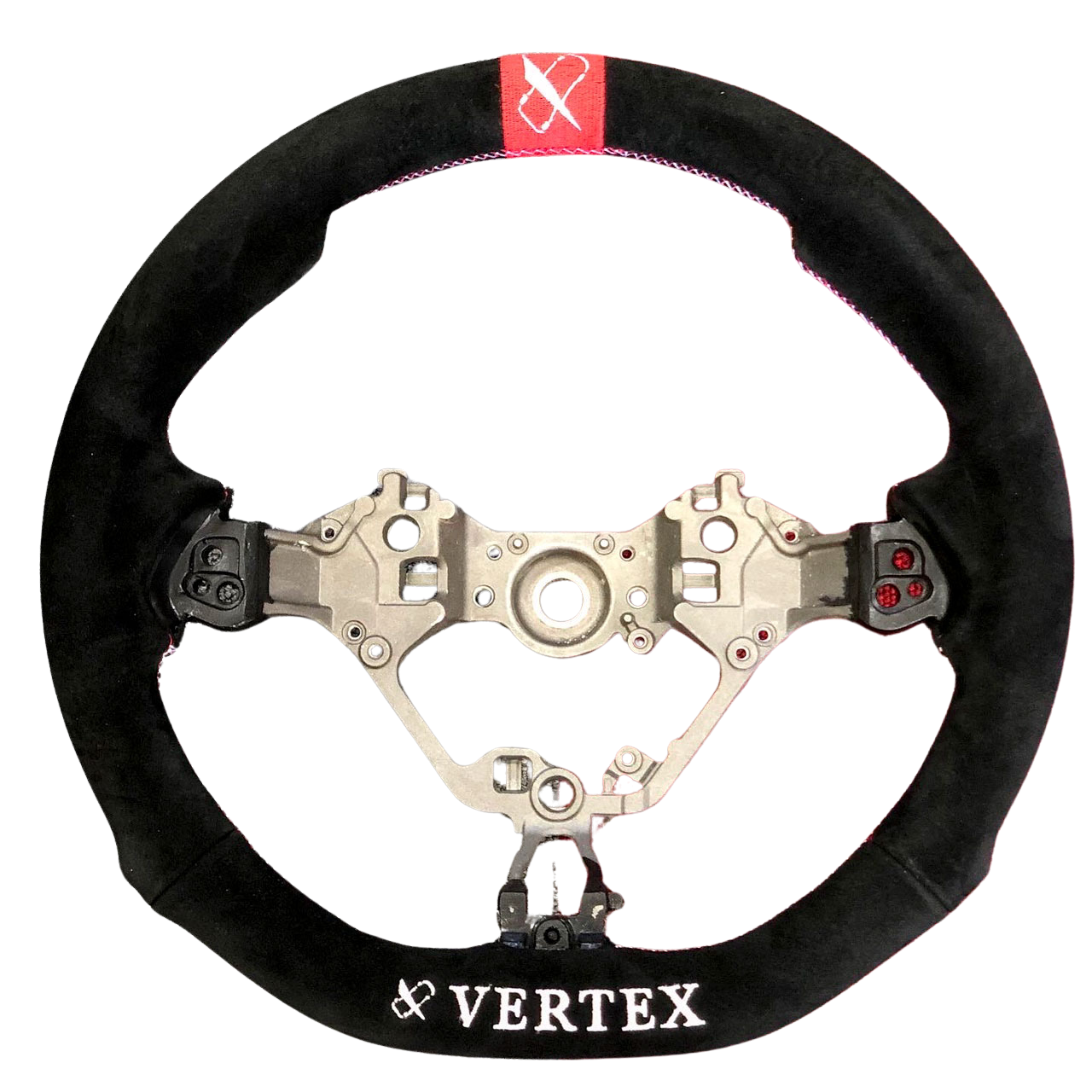 Vertex, Vertex Steering Wheel 86 / BRZ (2016-2021) [330mmx90mm] Black Leather or Suede