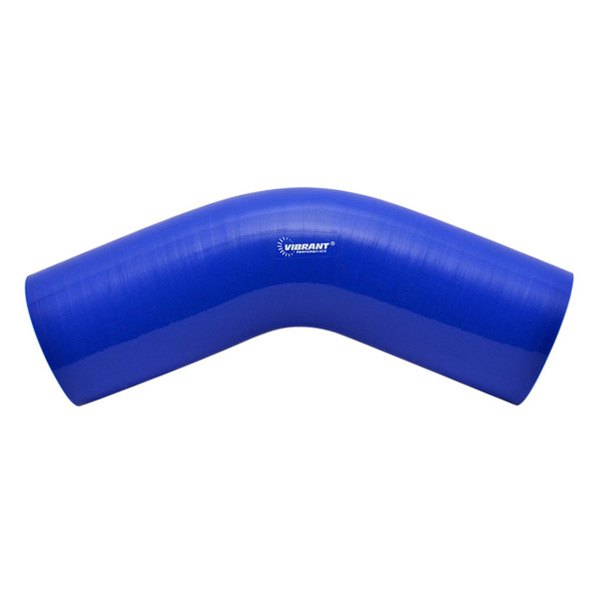 Vibrant Performance, Vibrant Performance 45 Degree Elbow [2.50" I.D. x 4.50" Leg Length - 4-Ply Reinforced Silicone] Black or Blue