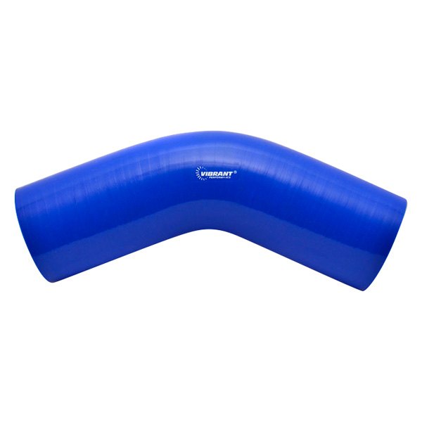 Vibrant Performance, Vibrant Performance 45 Degree Elbow [5.00" I.D. x 4.00" Leg Length - 4-Ply Reinforced Silicone] Black or Blue