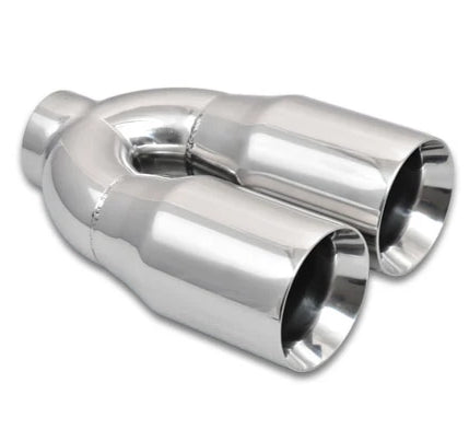 Vibrant Performance, Vibrant Weld-On Exhaust Tips (Dual 3.5" Double Wall Polished Stainless) 1339