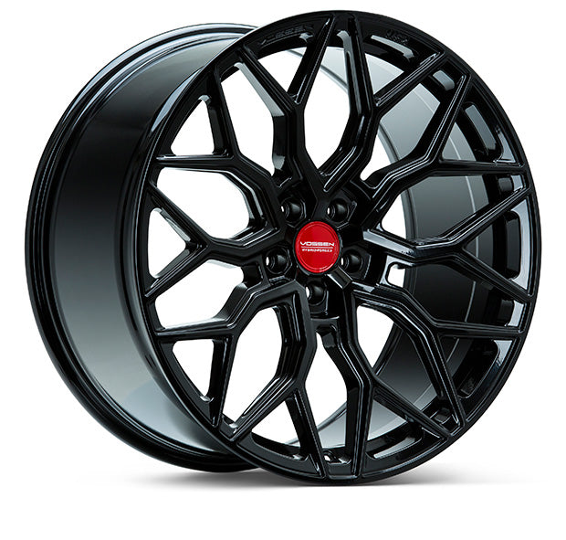 Vossen, Vossen HF-2 Wheels (20x11 / 5x120 / ET40 Offset/ Deep Face / 66.9) Gloss Black