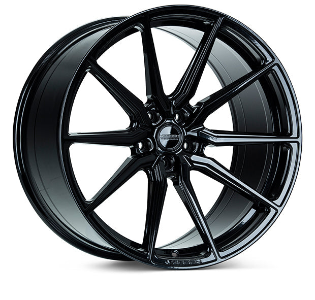 Vossen, Vossen HF-3 Wheels (20x9.5 / 5x115 / ET17 / Deep Face / 71.5) Gloss Black