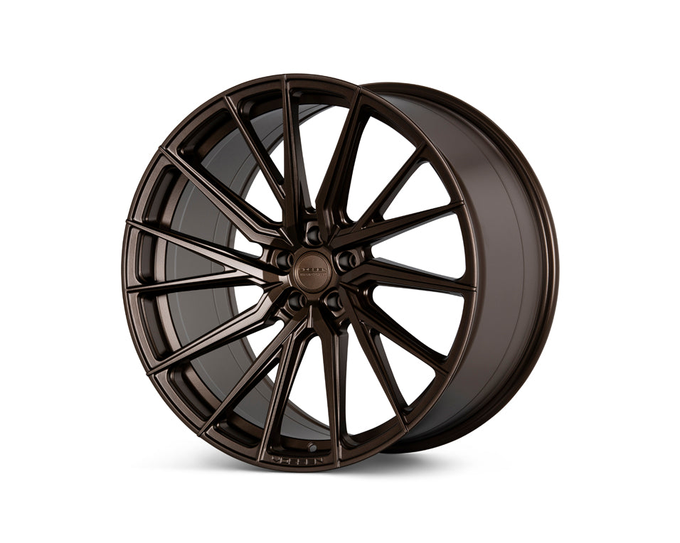 Vossen, Vossen HF-4T Wheels (22x10.5 / 5x112 / ET10 Offset / Deep Face) Raw Satin Bronze Finish