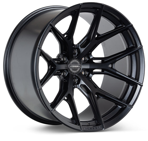 Vossen, Vossen HF6-4 Wheels (22x12  / ET+20 Offset / Deep Face) [Satin Black Finish] 6x135 PDC/87.1 Hub or  6x139.7 PDC/106.1 Hub