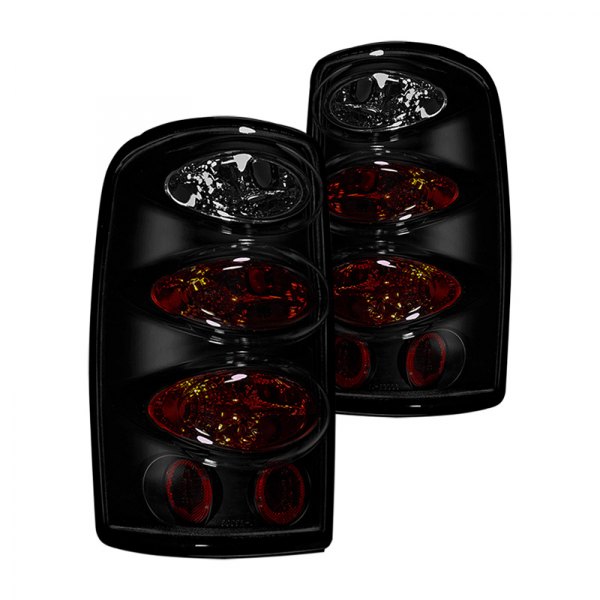 Winjet, Winjet Altezza Tail Lights Chevy Suburban / Tahoe (2000-2006) Chrome/Clear or Black/Smoke