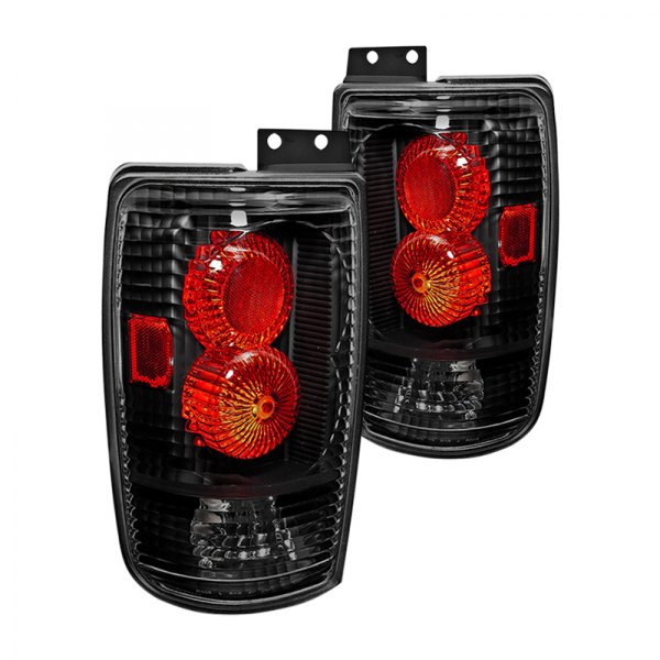 Winjet, Winjet Altezza Tail Lights Ford Expedition (97-02) Chrome/Clear or Black/Clear