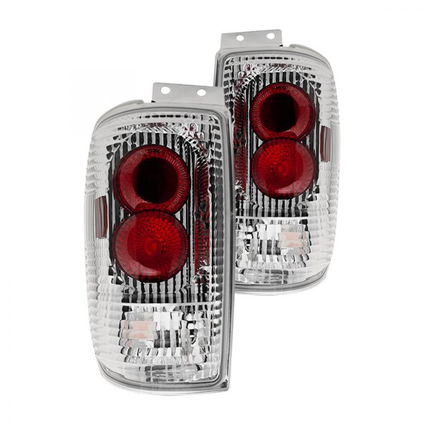 Winjet, Winjet Altezza Tail Lights Ford Expedition (97-02) Chrome/Clear or Black/Clear