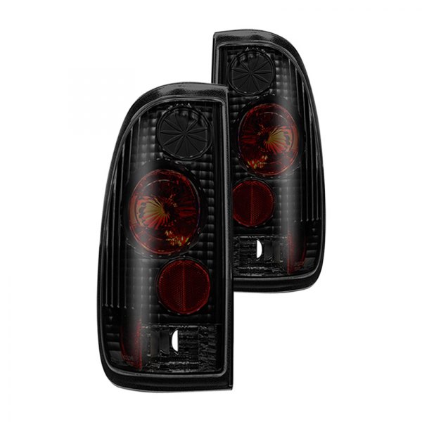 Winjet, Winjet Altezza Tail Lights Ford F150/F250 Styleside (97-03) Black/Clear or Black/Smoke