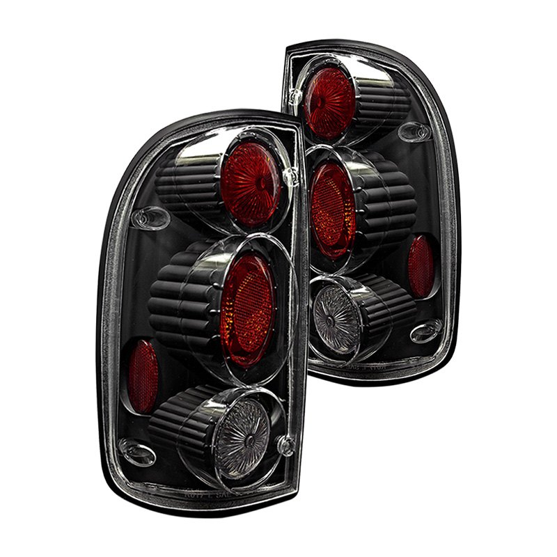 Winjet, Winjet Altezza Tail Lights Toyota Tacoma (2001-2004) Black / Smoke / Tinted