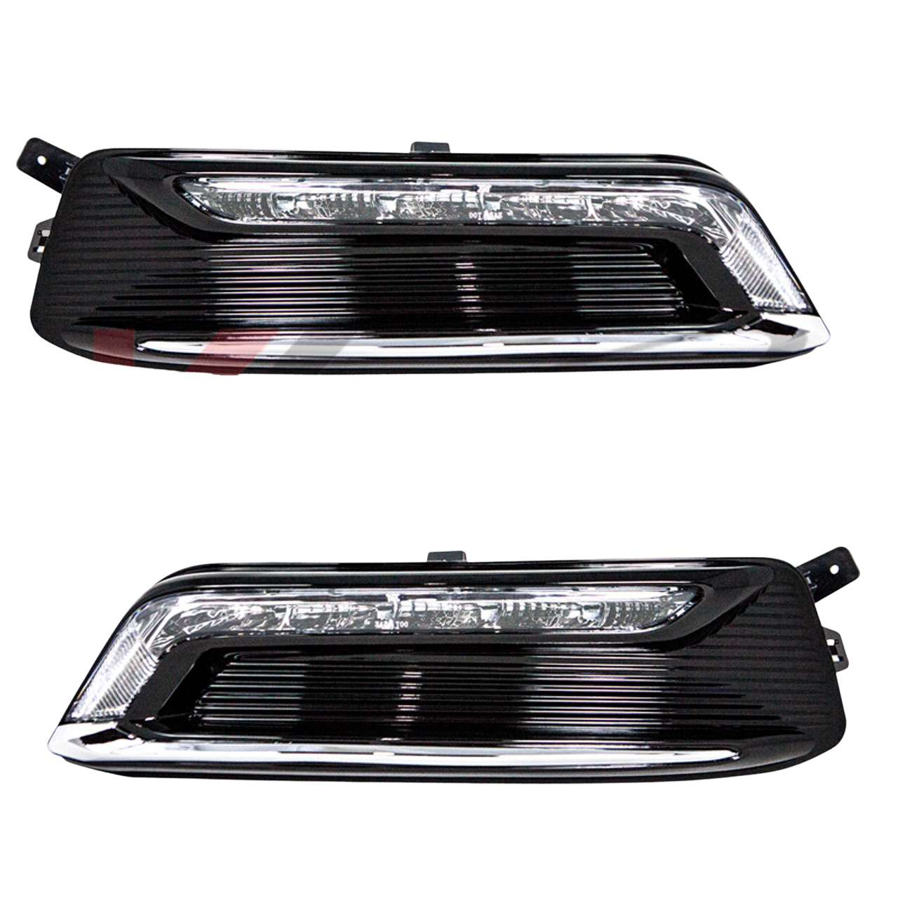 Winjet, Winjet DRL Fog Lights Chevy Impala (2014-2020) Clear Lens